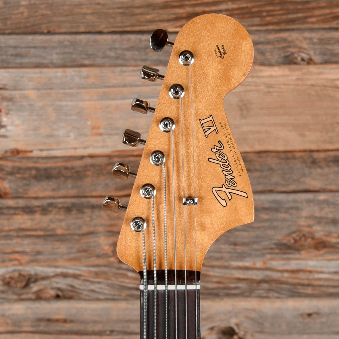 Fender Vintera II 60s Bass VI Fiesta Red 2022