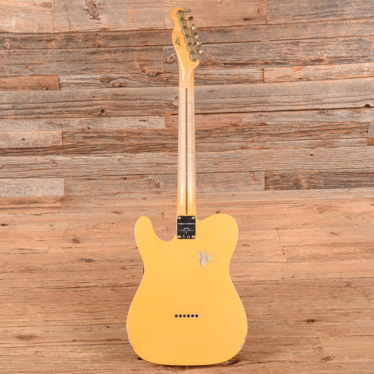 Fender Custom Shop LTD Nocaster Thinline Relic Butterscotch Blonde 2024