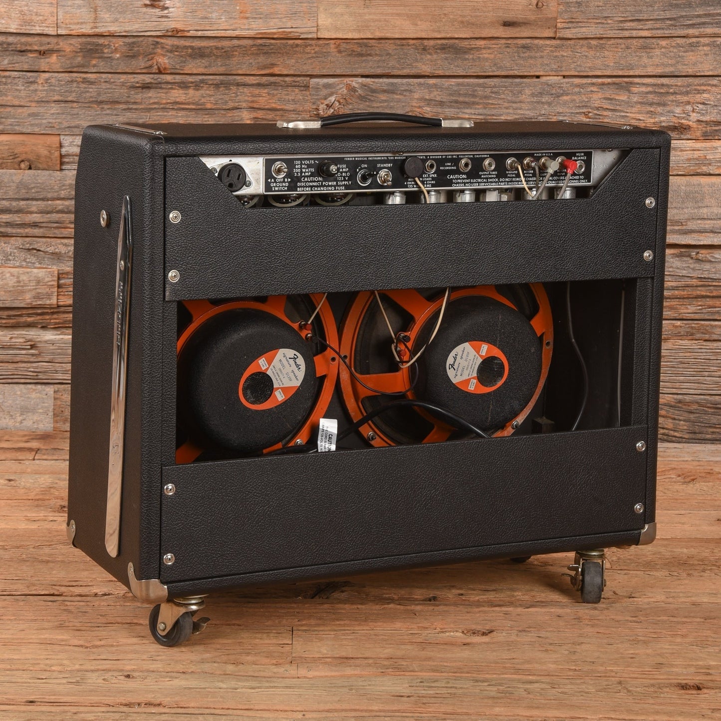 Fender Twin Reverb 2-Channel 100-Watt 2x12" Guitar Combo 1974