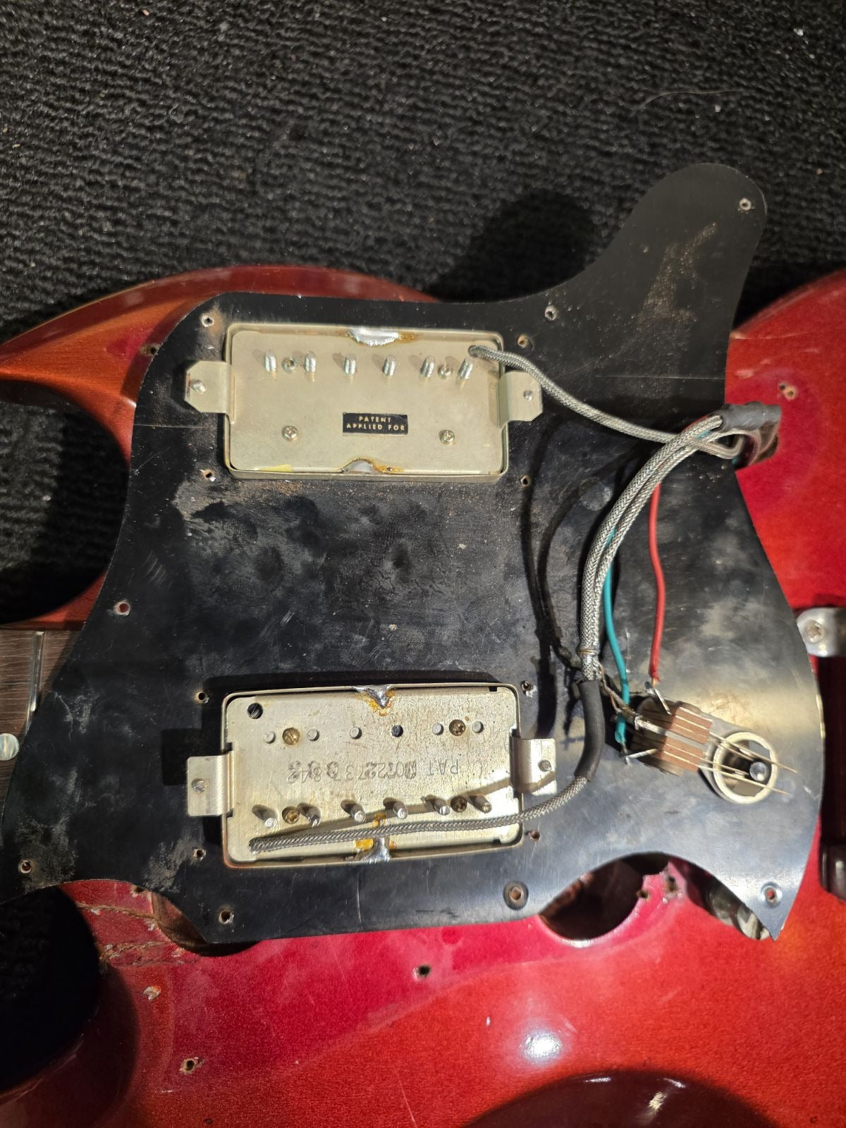 Gibson Melody Maker Sparkling Burgundy 1968