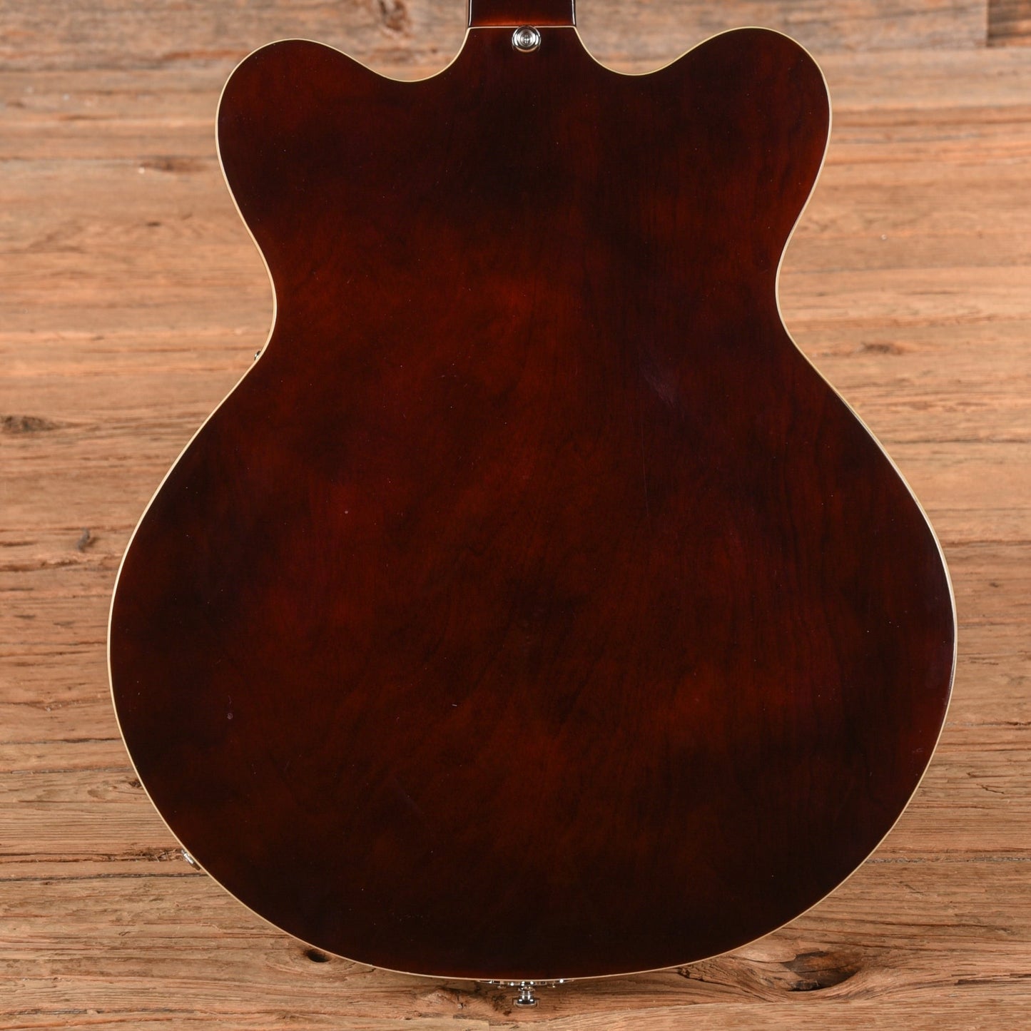 Eastwood Classic 4 Fretless Hollowbody Reissue Electric Bass Walnut