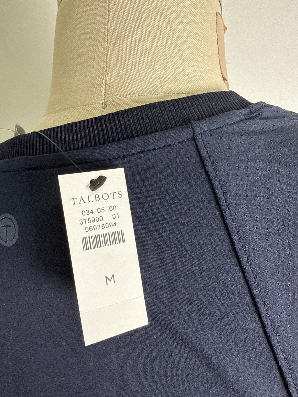New Talbots Blue Dress, M