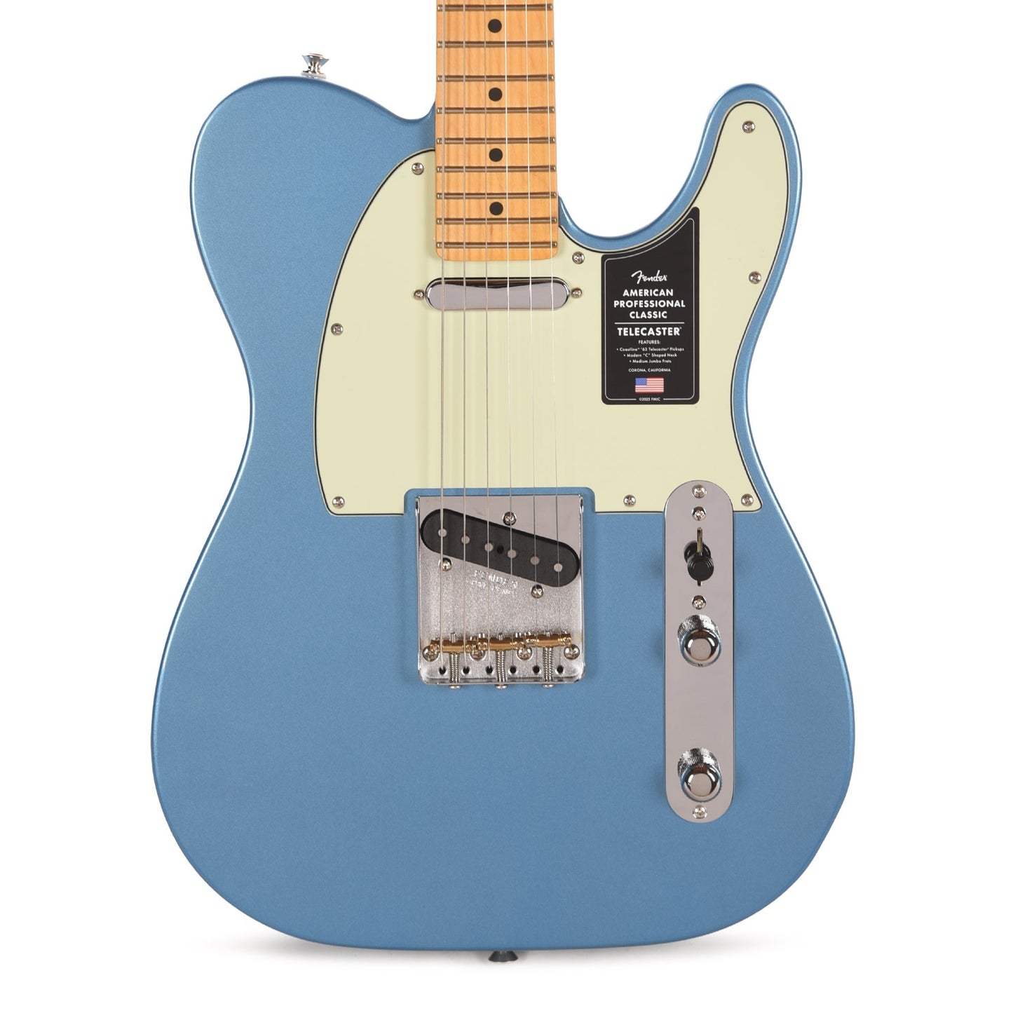 Fender American Professional Classic Telecaster Faded Lake Placid Blue