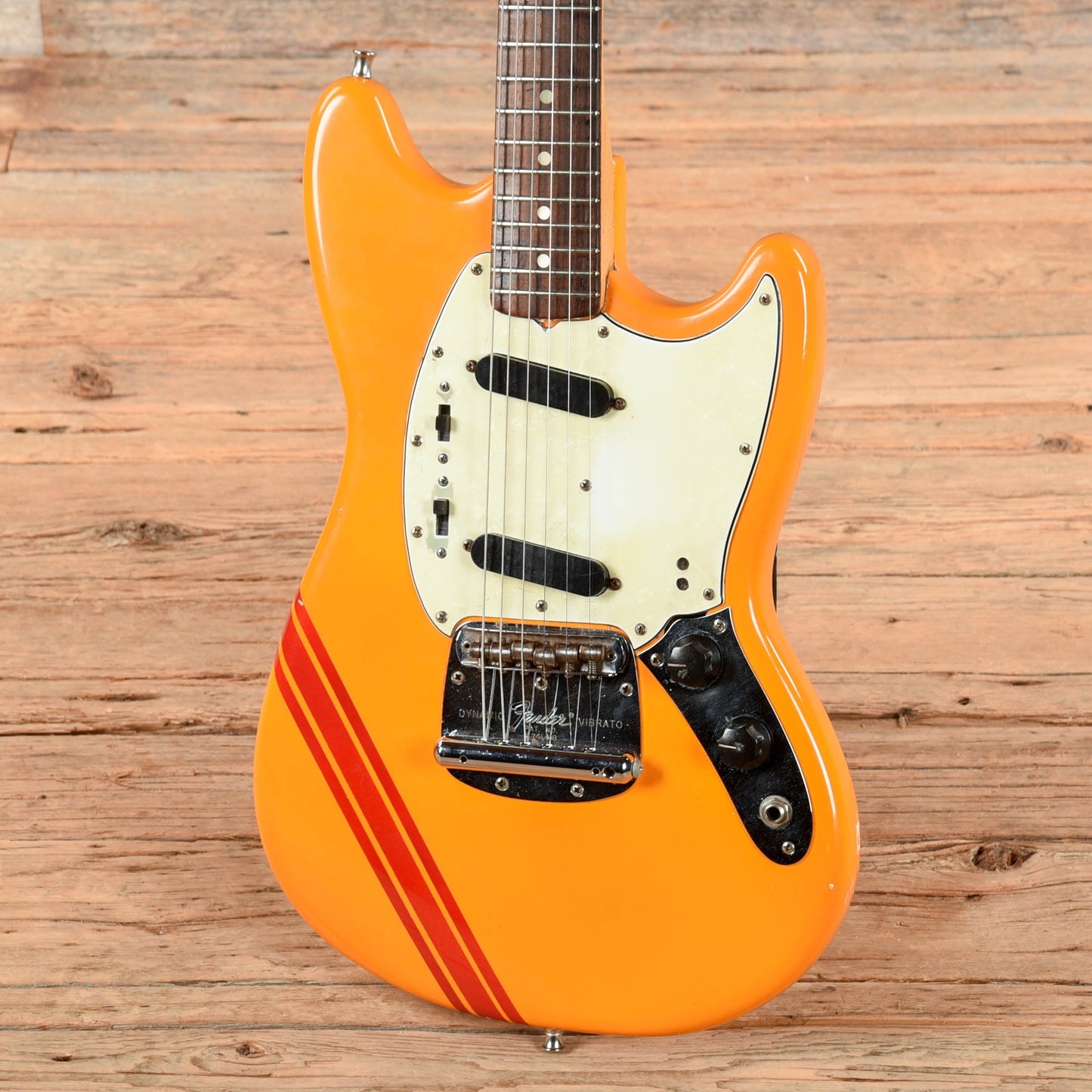 Fender Mustang Competition Orange Refin 1968