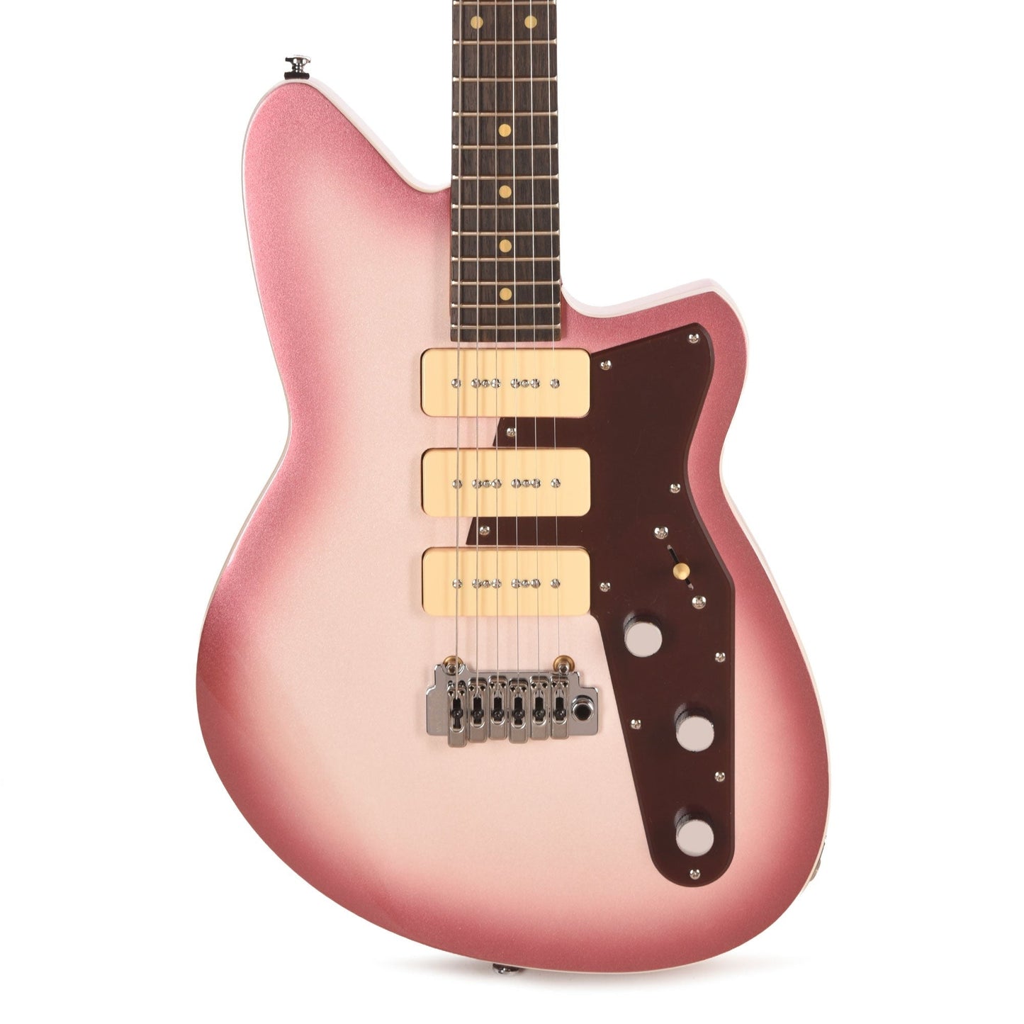 Reverend Jetstream 390 Electric Guitar Mulberry Pearl
