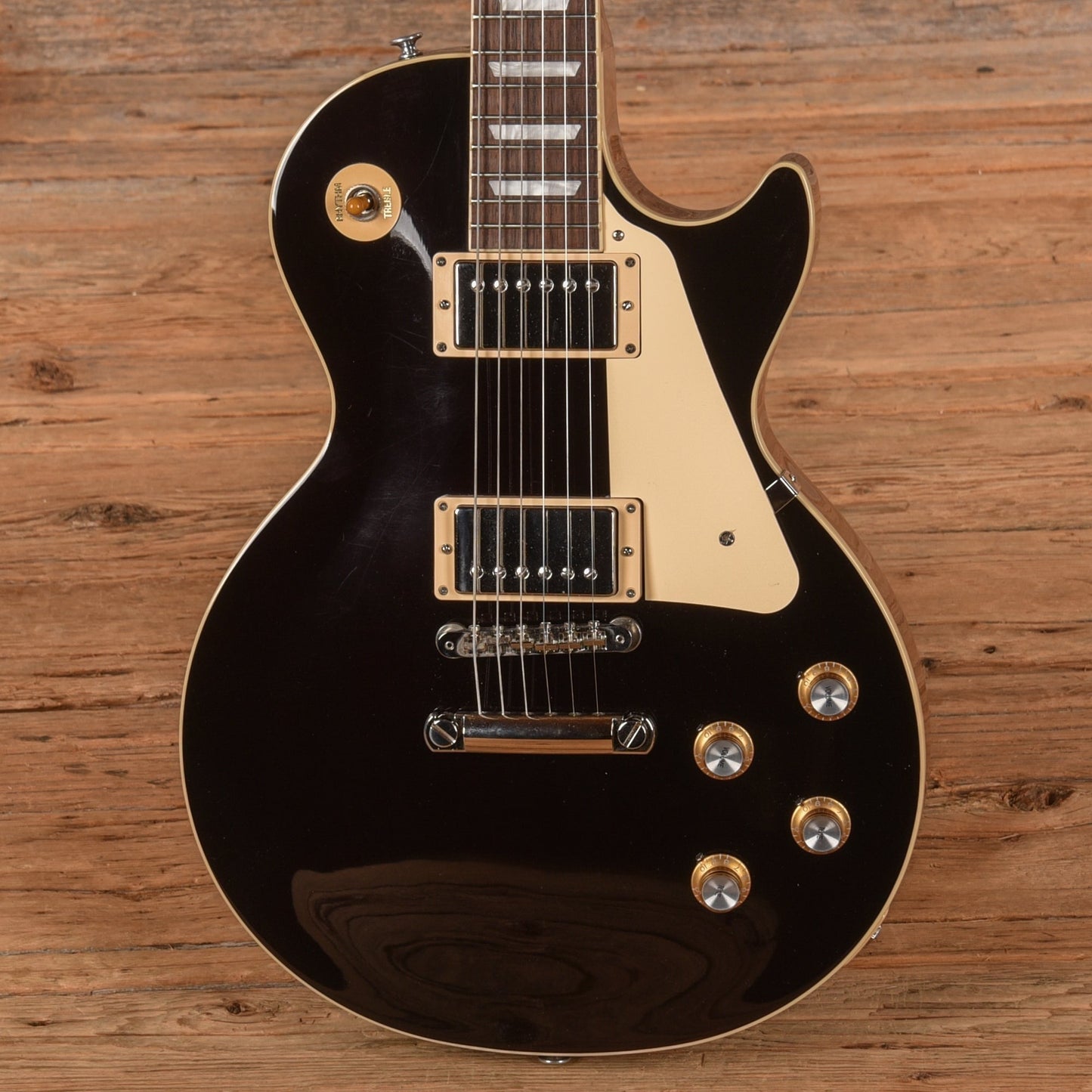 Gibson Les Paul Standard '60s Plain Top Ebony 2023