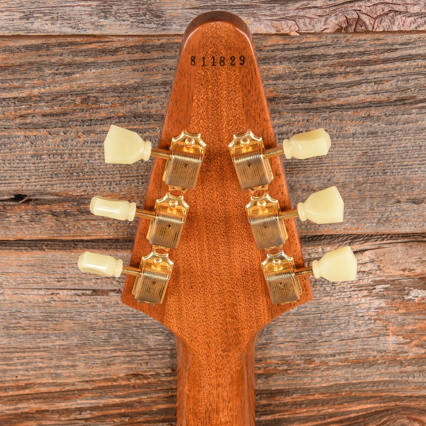 Gibson Custom 1958 Flying V Mahogany Natural 2021
