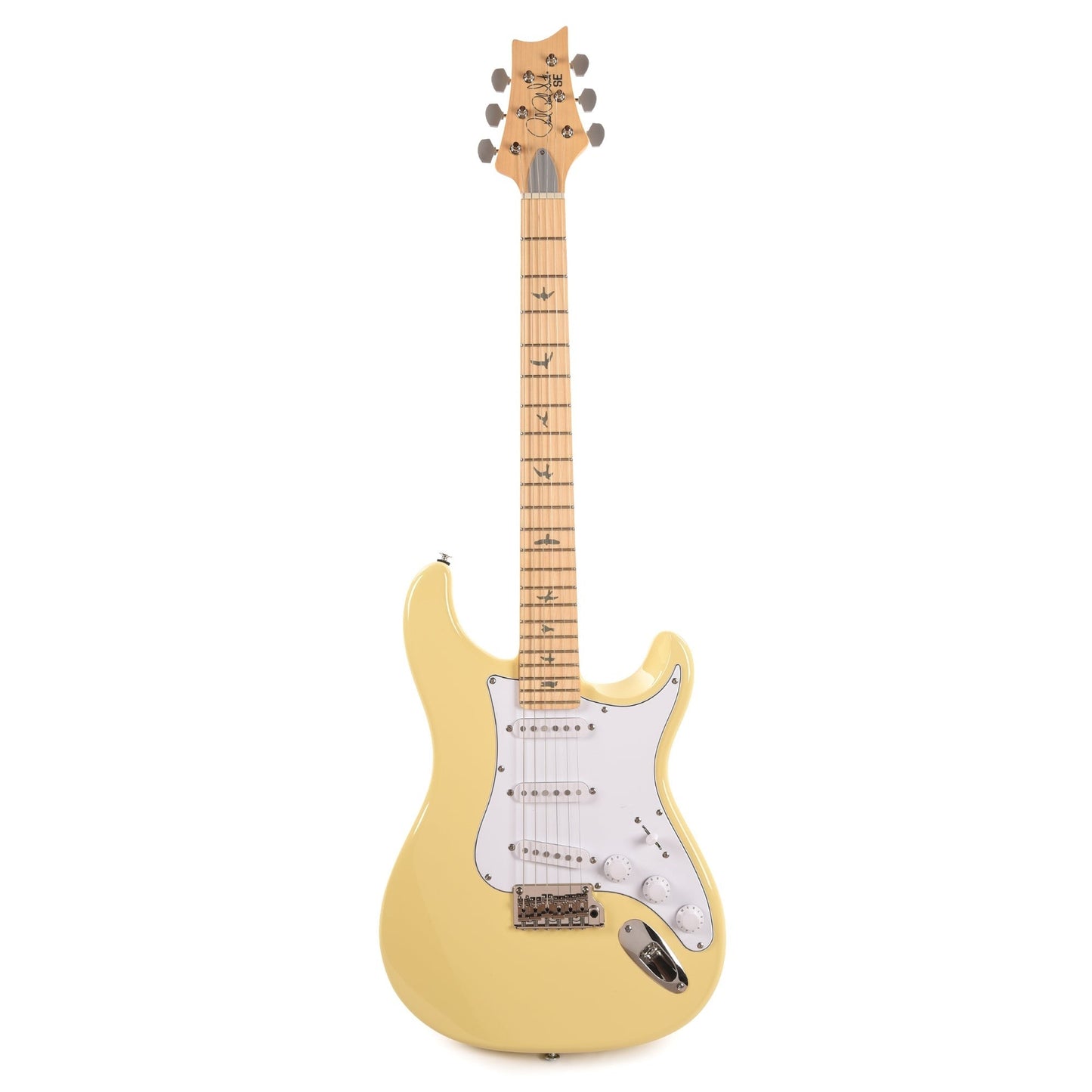 PRS SE Silver Sky Maple Moon White