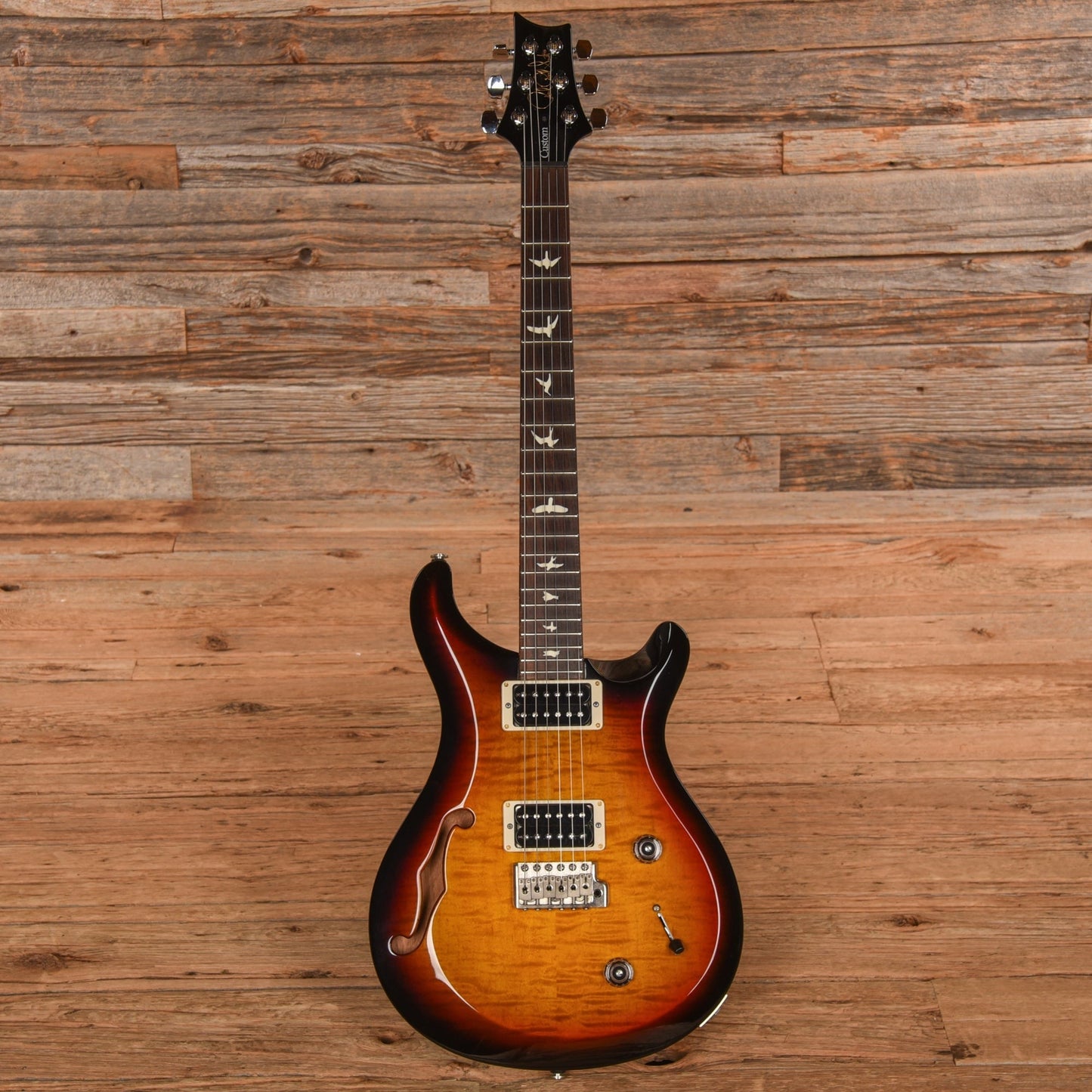 PRS S2 Custom 22 Semi-Hollow Tobacco Sunburst 2016