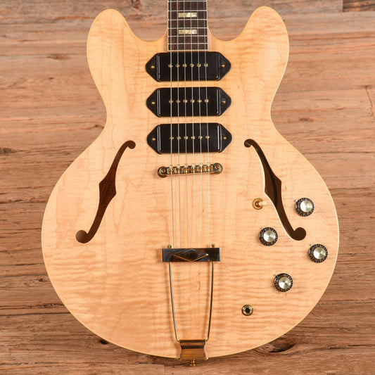 Gibson Custom 1964 ES-335 Semi-Hollow Triple P-90 Antique Natural 2021