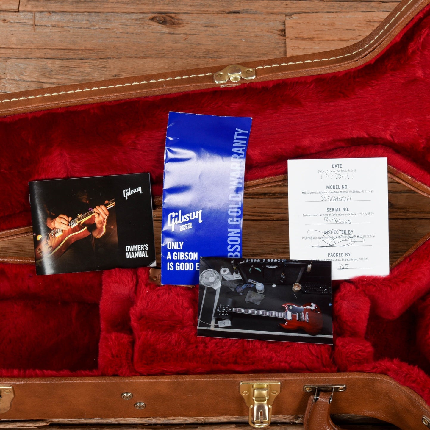 Gibson SG Standard Cherry 2018