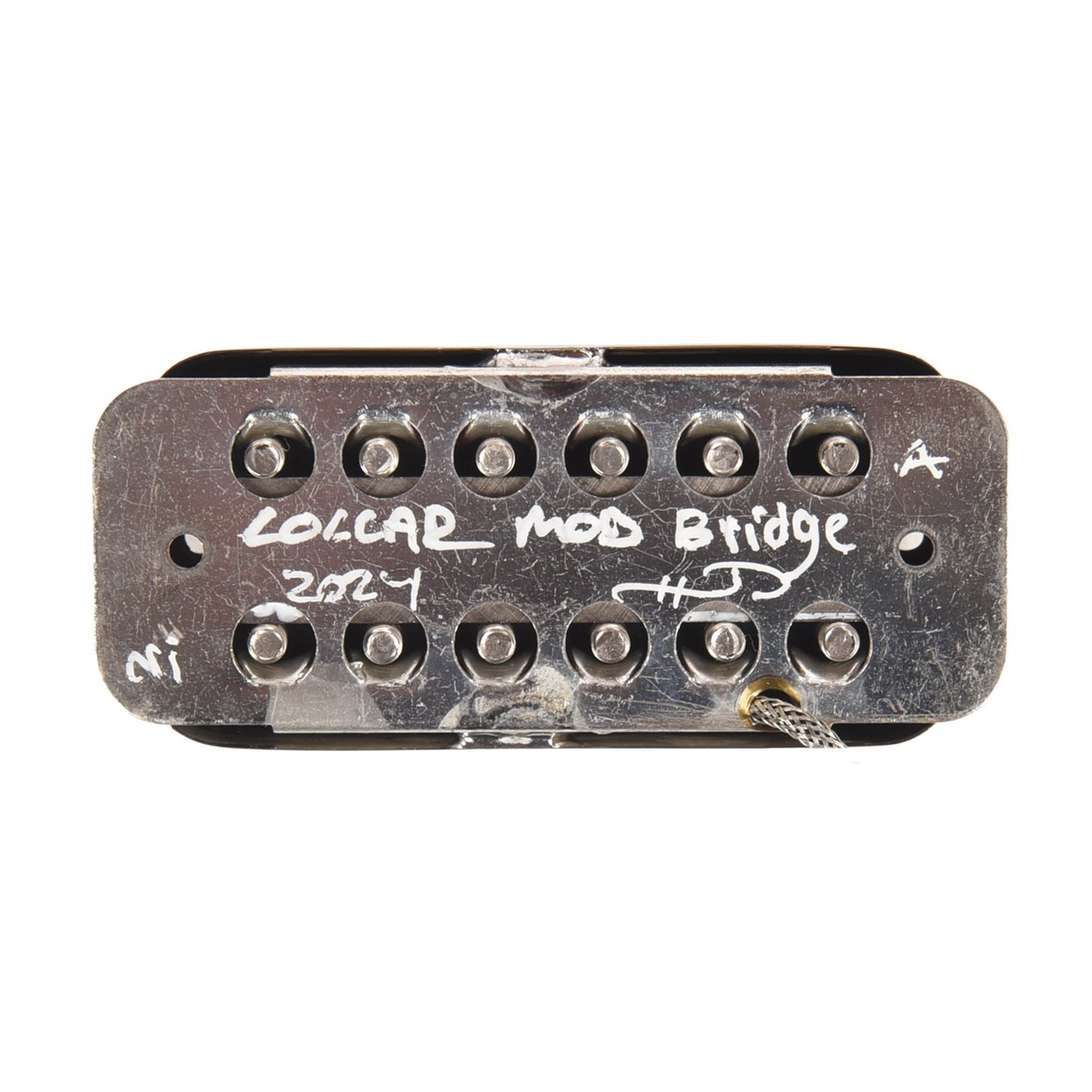 Lollar Lollartron Traditional Mod Bridge Pickup Nickel w/Mount Option A
