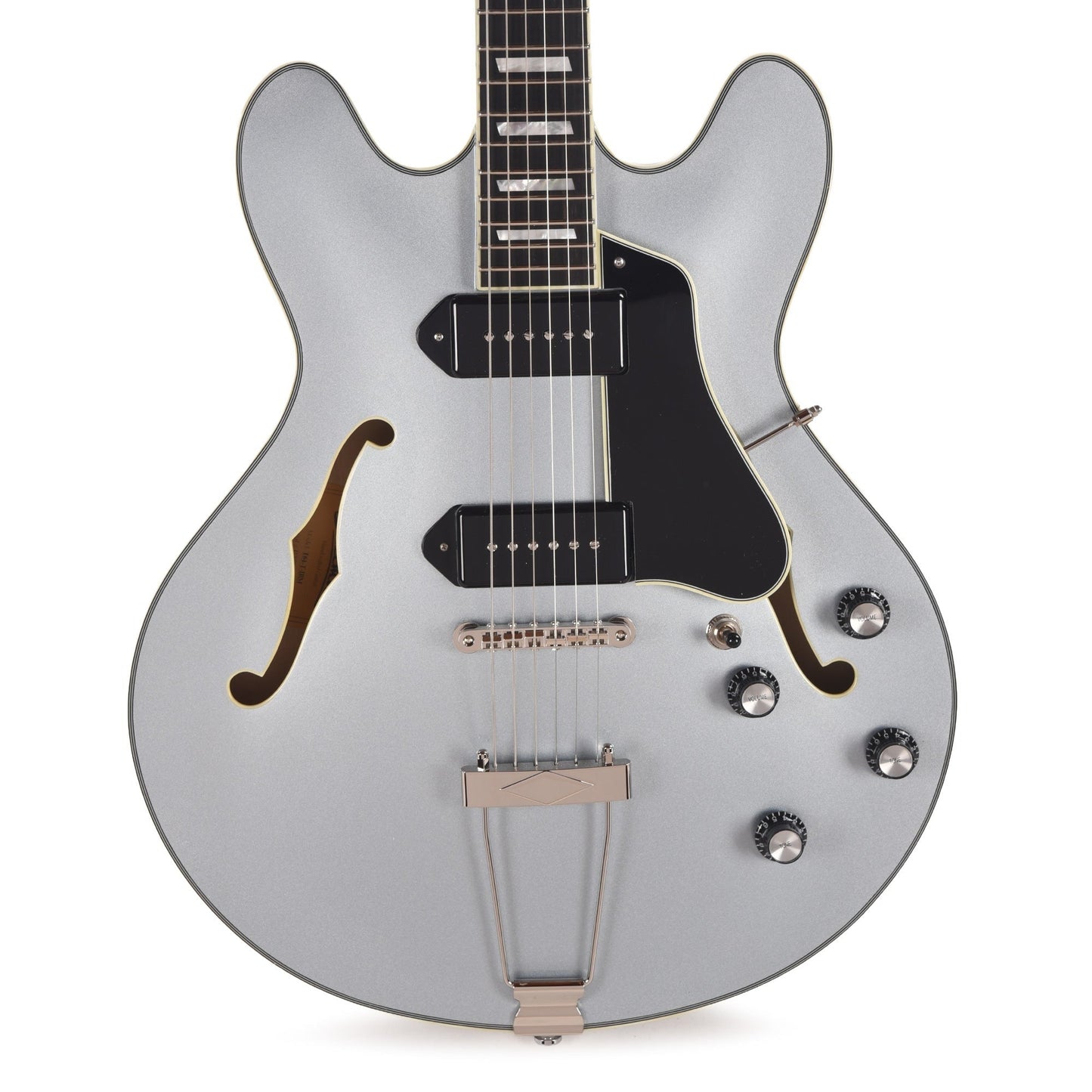 Eastman T64-T Hollow-Body Ice Blue Metallic