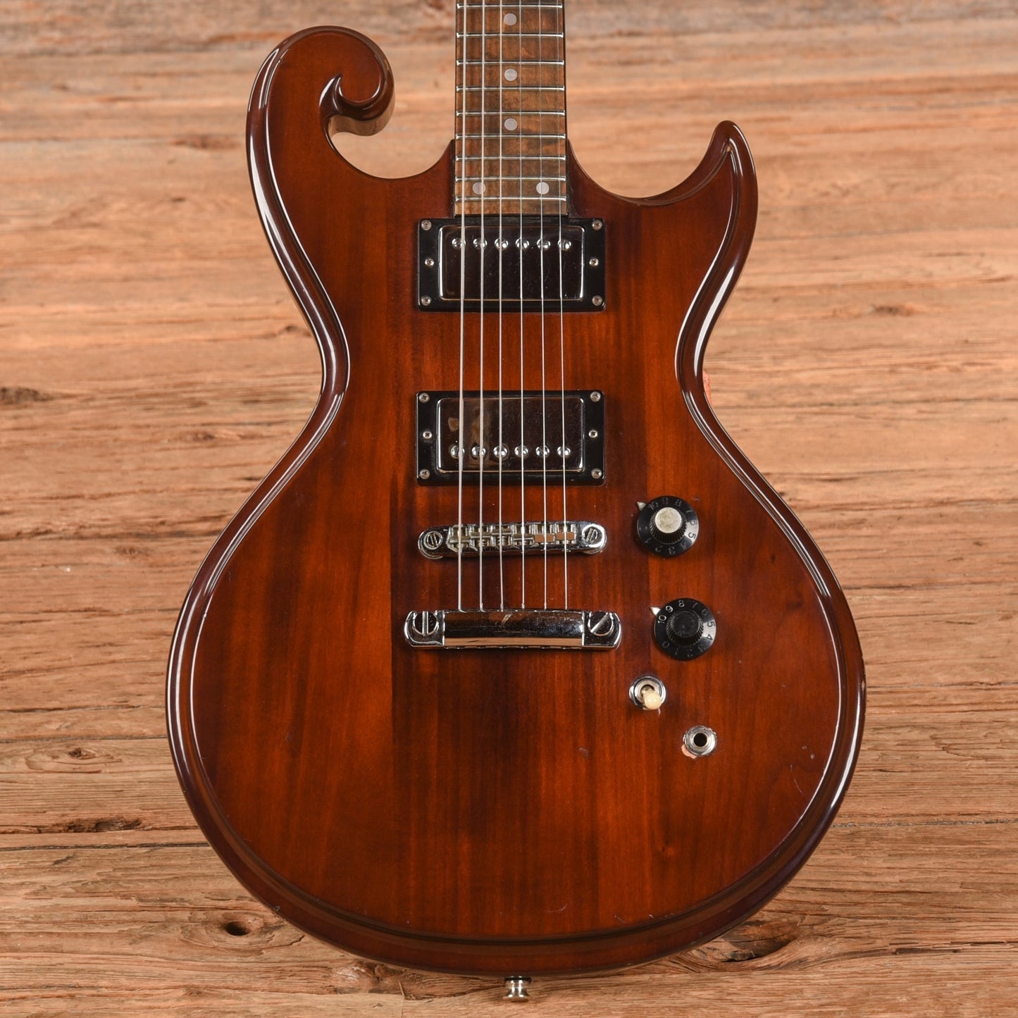 Epiphone SC-450 Scroll Natural 1970s