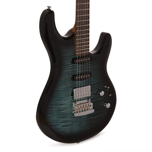 Sterling by Music Man Luke HSS Electric Guitar Yucatan Blue