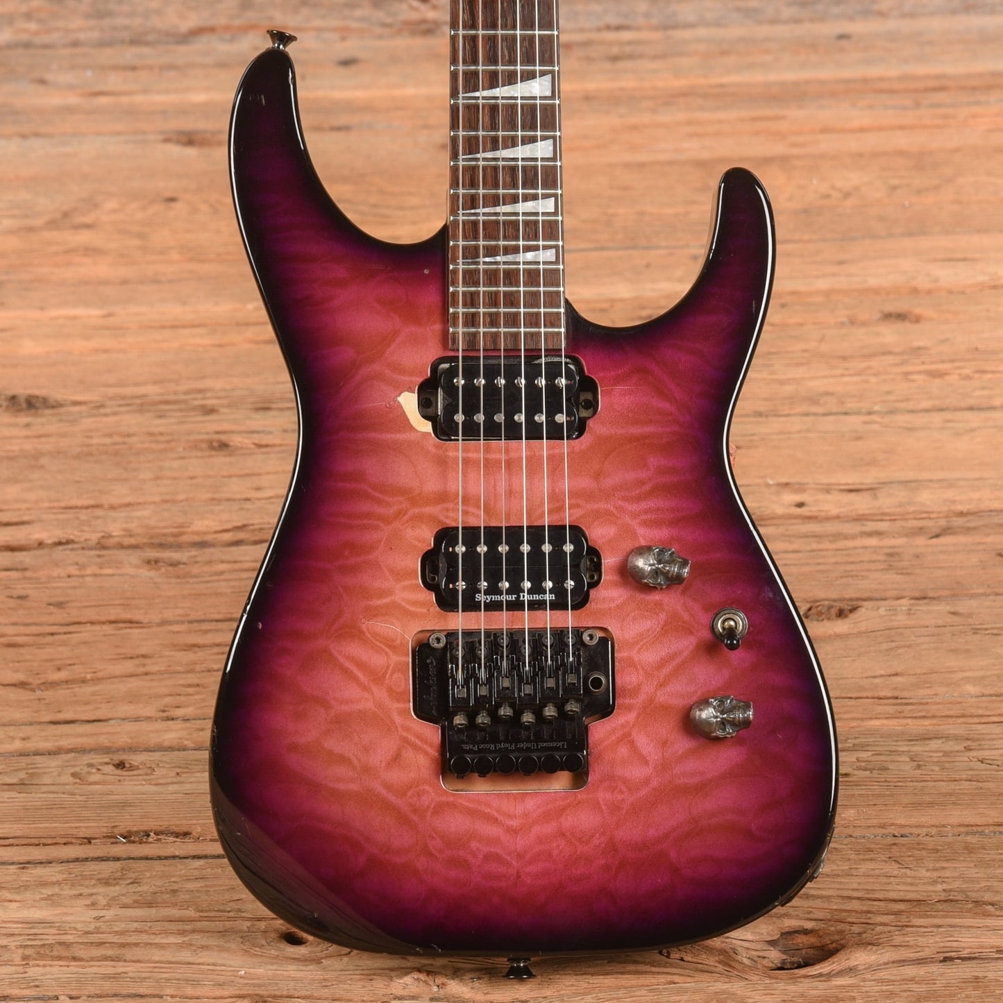 Jackson Dinky Reverse DR3 Purple Burst 1997