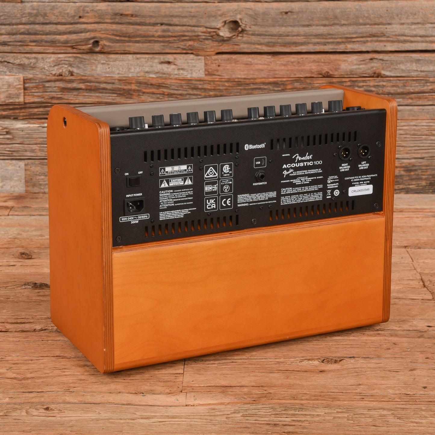 Fender Acoustic 100 2-Channel 100-Watt 1x8" Acoustic Guitar Amp