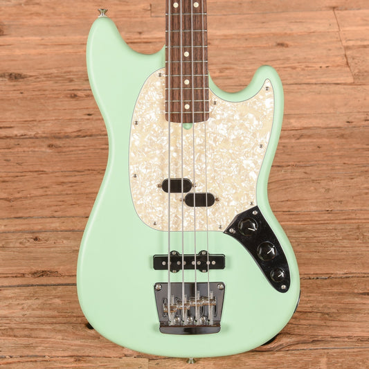 Fender American Performer Mustang Bass Satin Seafoam Green
