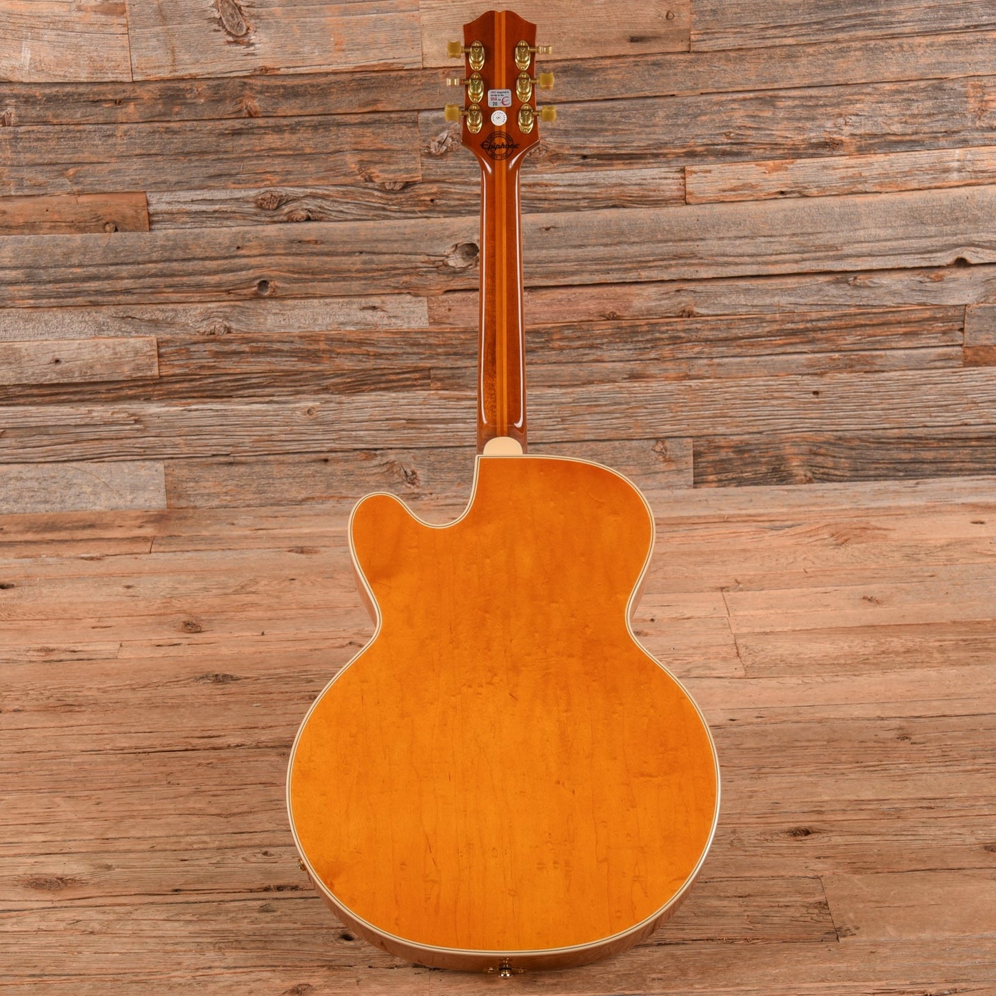 Epiphone 150th Anniversary Zephyr DeLuxe Regent Natural