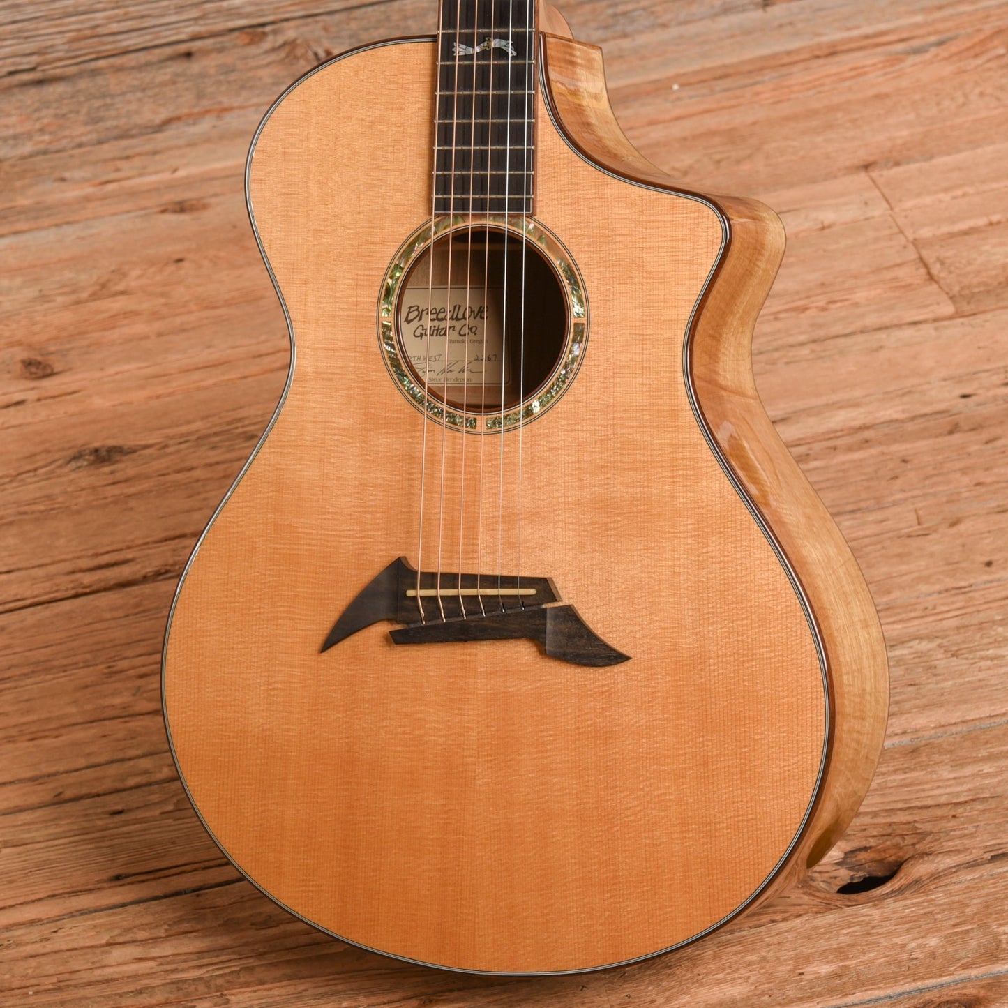 Breedlove Northwest Sitka / Myrtlewood Natural 1998