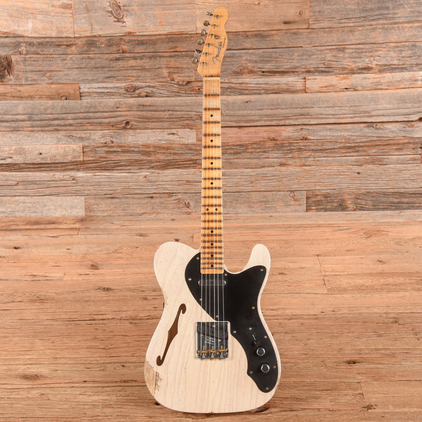 Fender Custom Shop LTD Nocaster Thinline White Blonde 2024