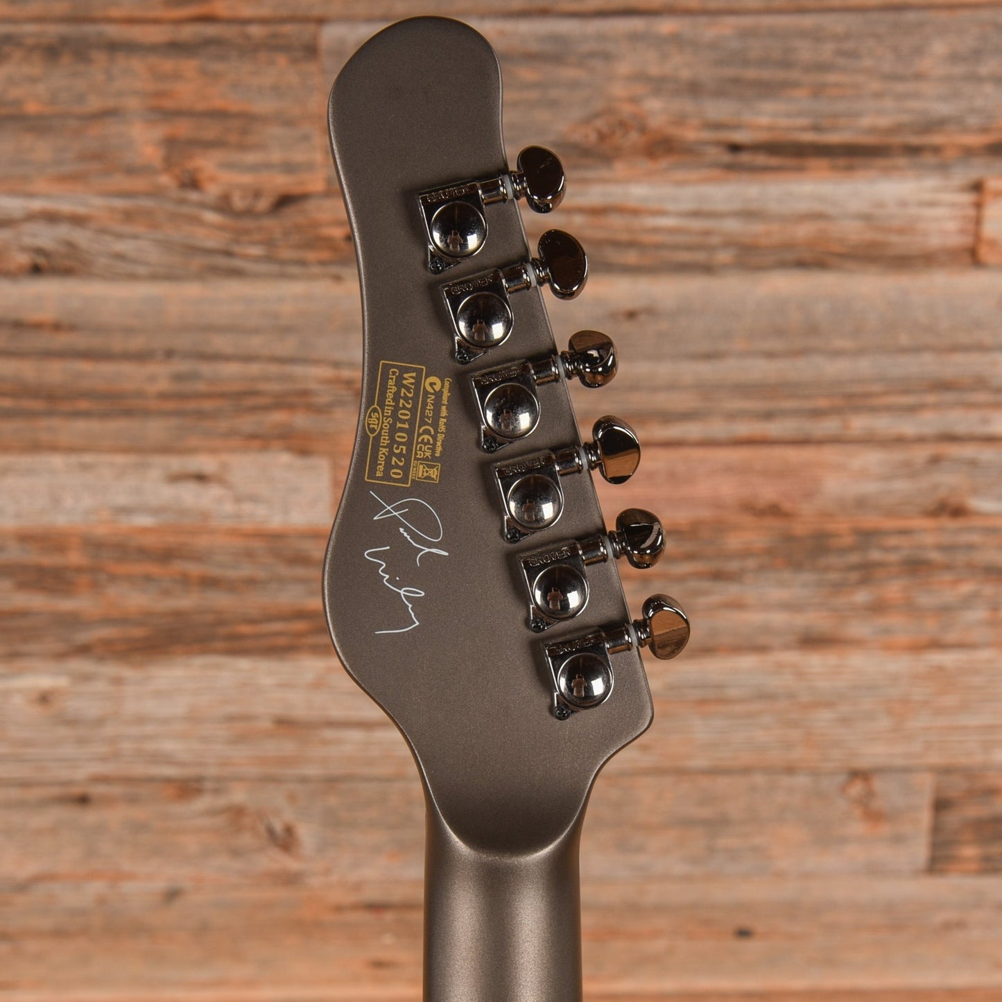 Schecter Paul Wiley Signature Noir Satin Carbon Grey 2022