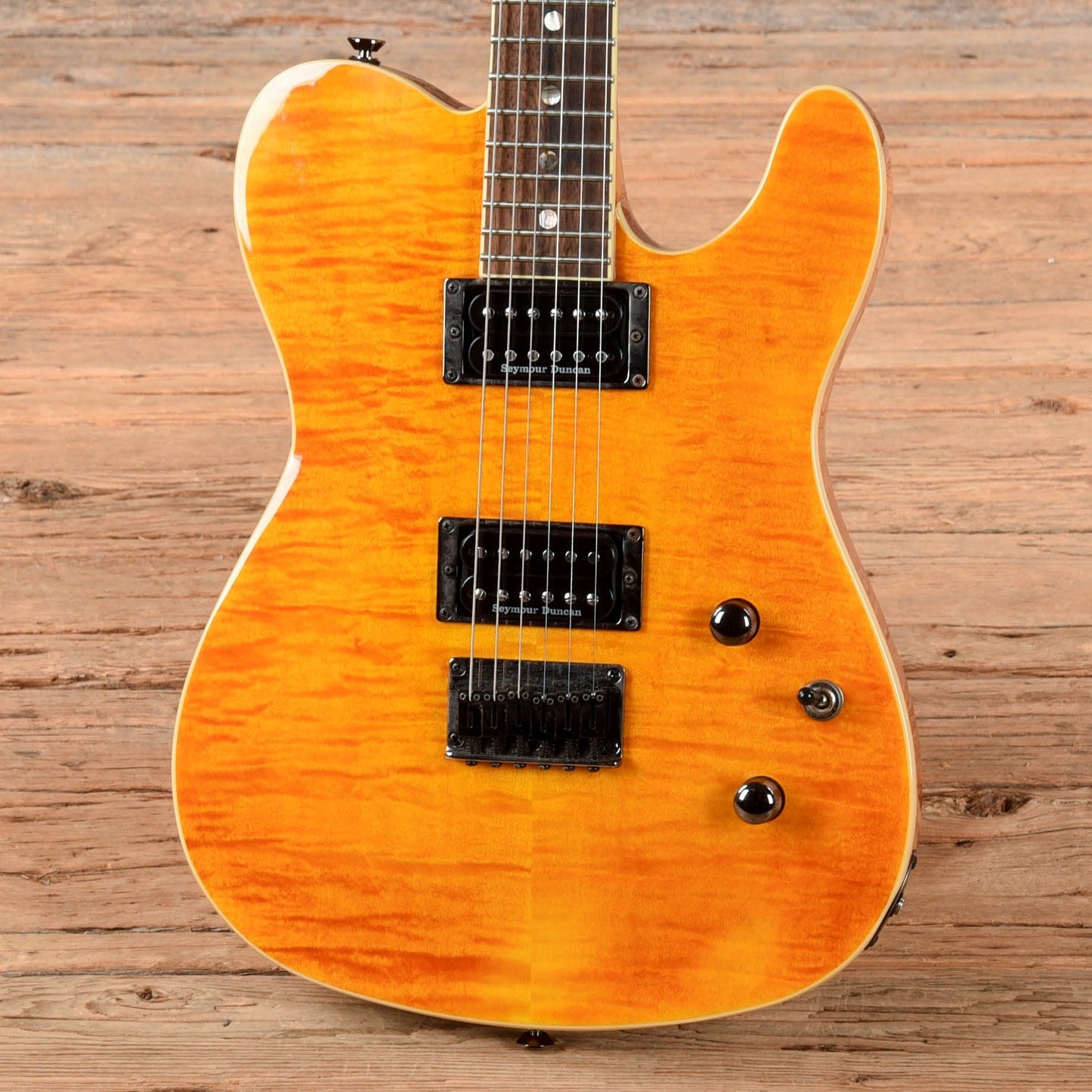 Fender Special Edition Custom Telecaster FMT HH Amber Amber 2023