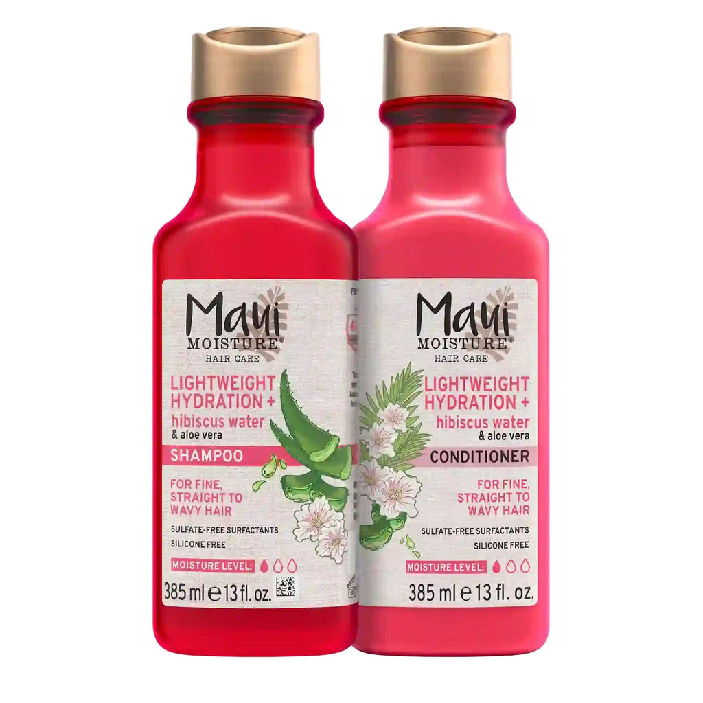 Lightweight Hydration + Hibiscus Water Shampoo and Conditioner 13 fl oz Set