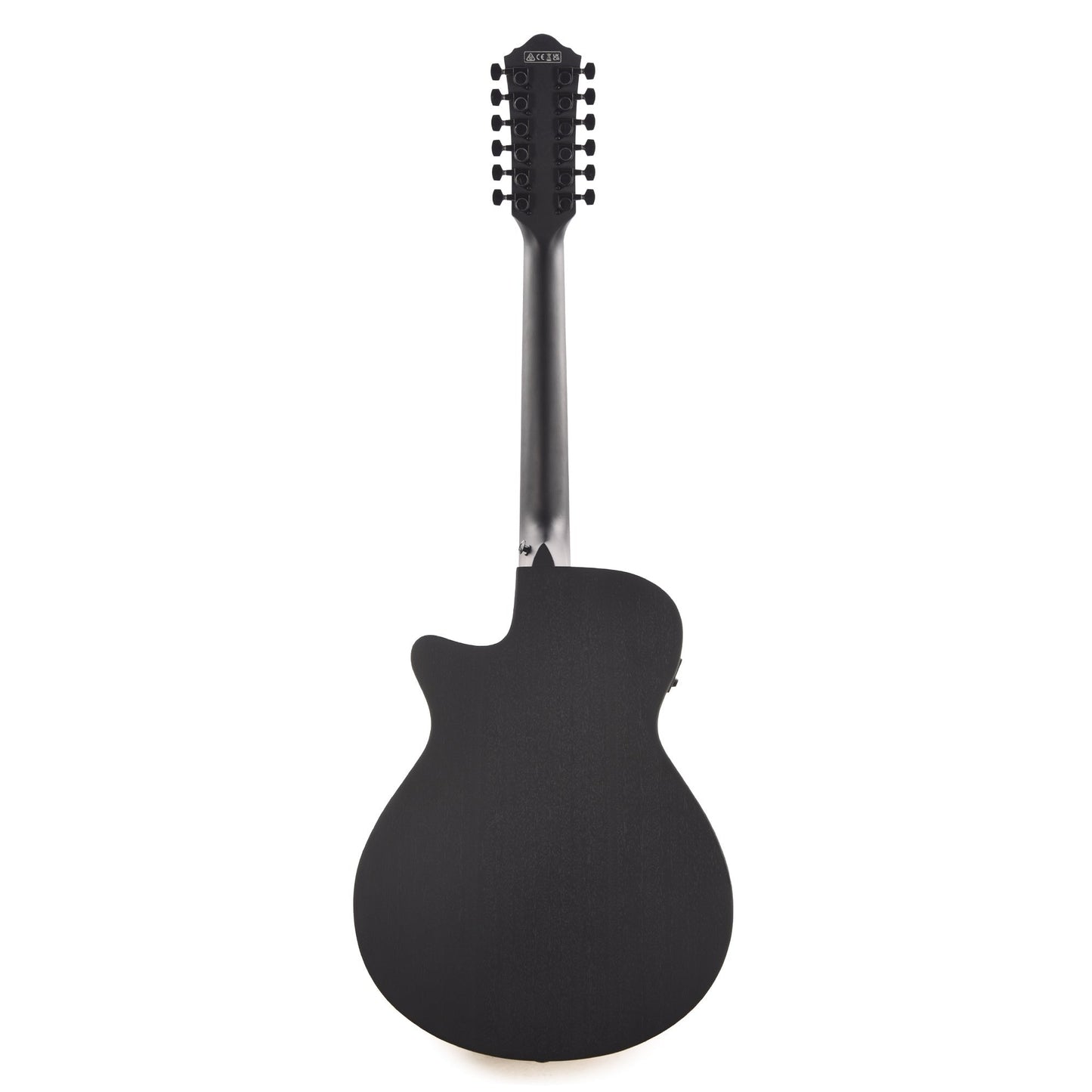 Ibanez AEG1221BOT AEG 12-String Acoustic-Electric Guitar Black Out