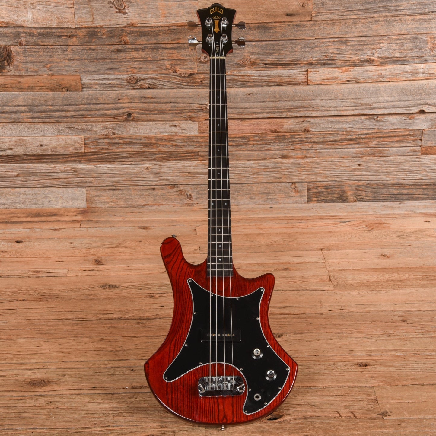 Guild B-301A Cherry Refin 1977