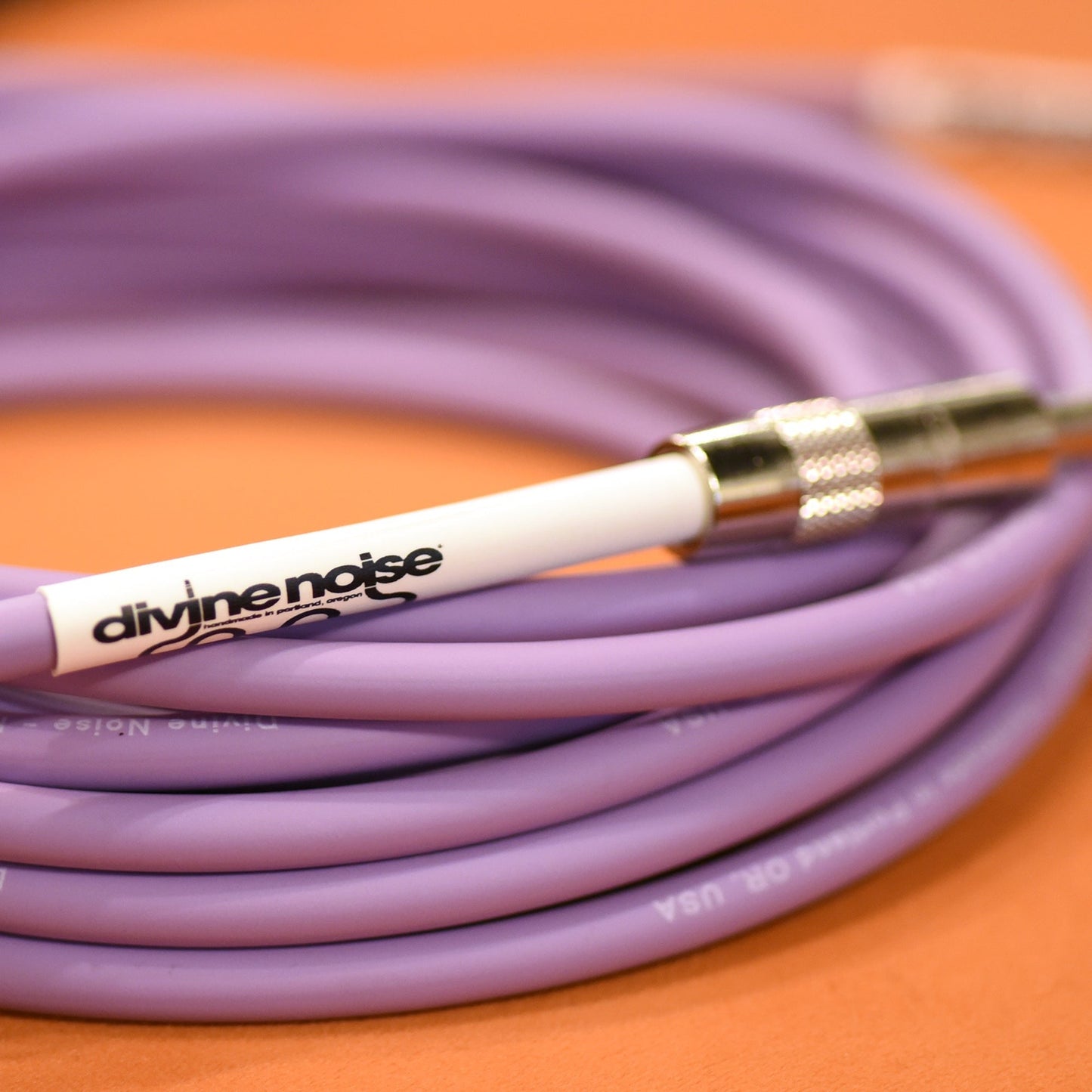 Divine Noise Instrument Cable 15' Straight/Straight Lavender Haze