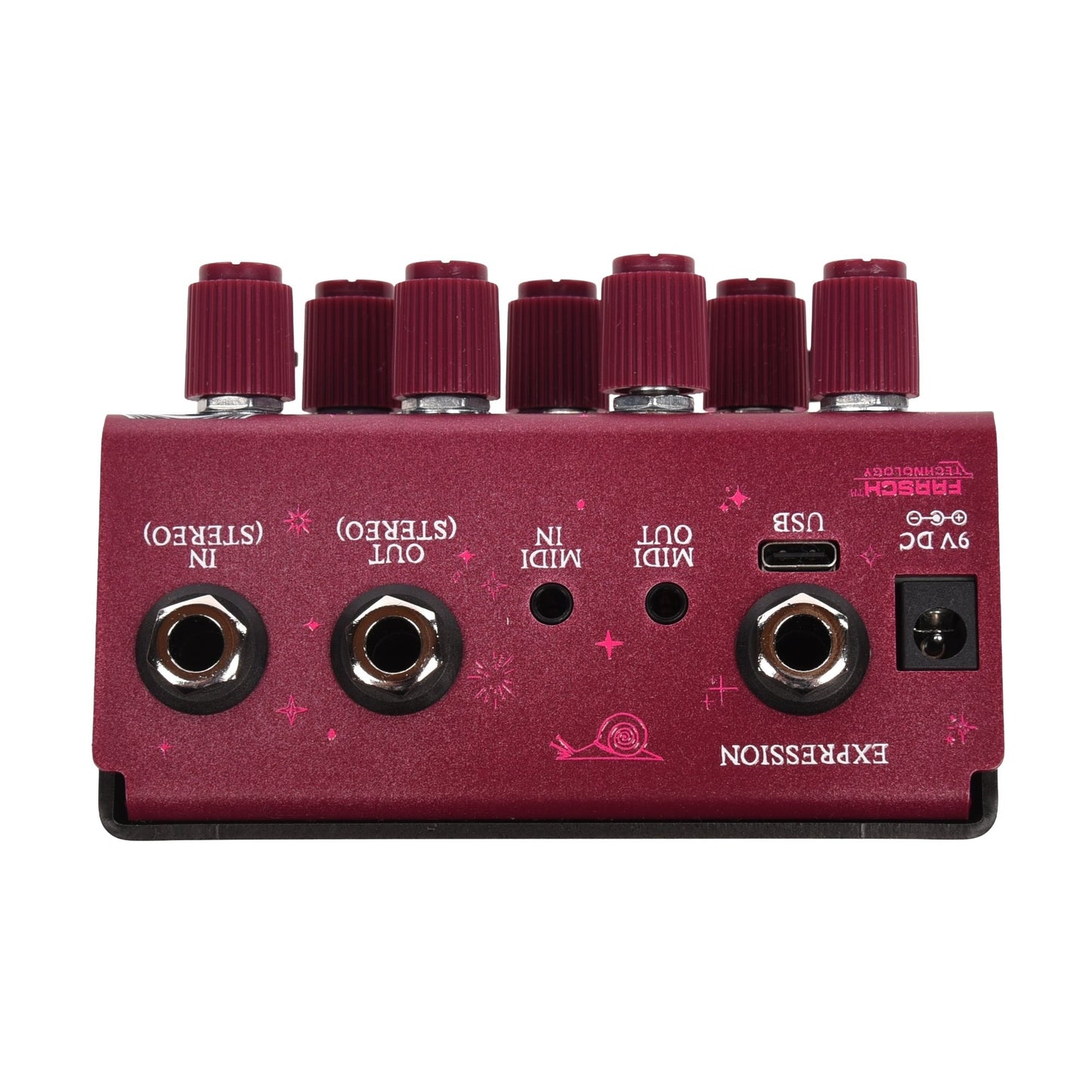Old Blood Noise Sunlight Stereo Reverb Pedal Maroon