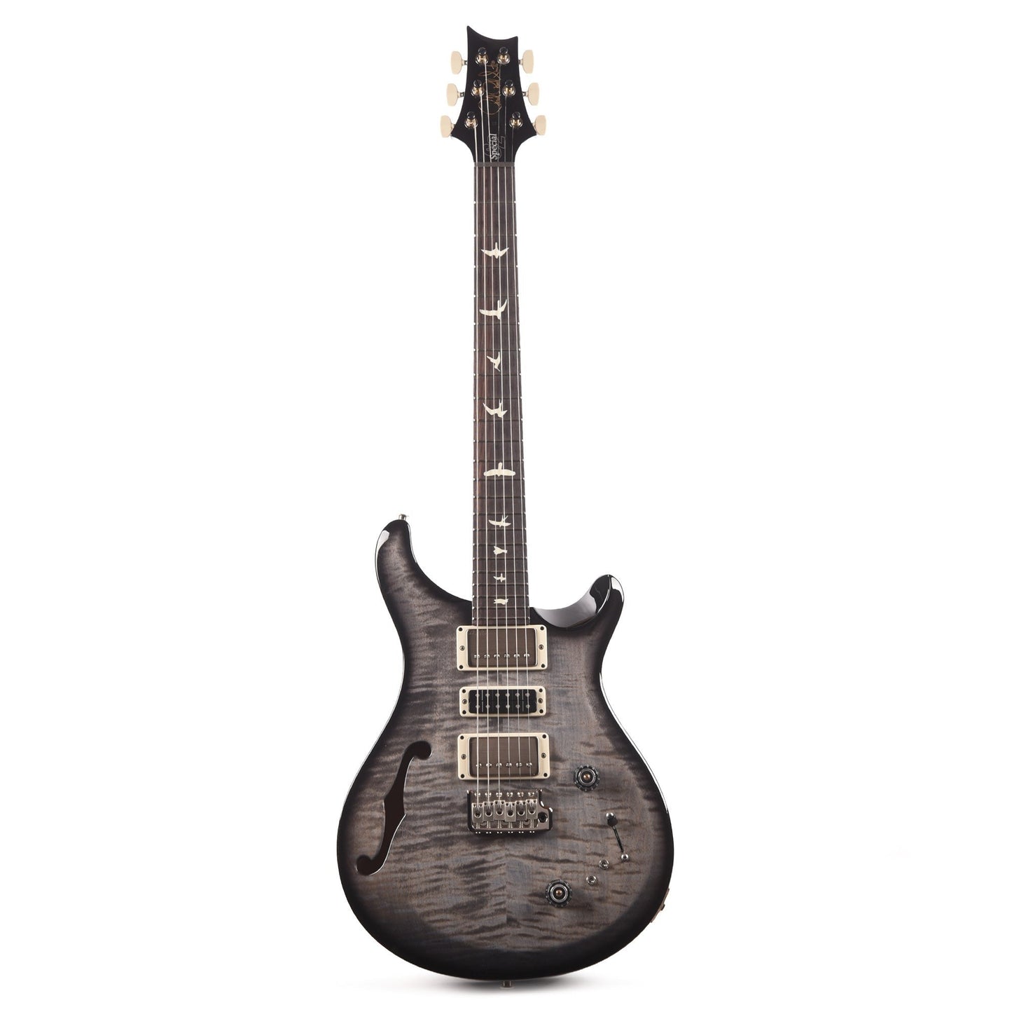 PRS S2 Special Semi-Hollow Faded Gray Black Burst