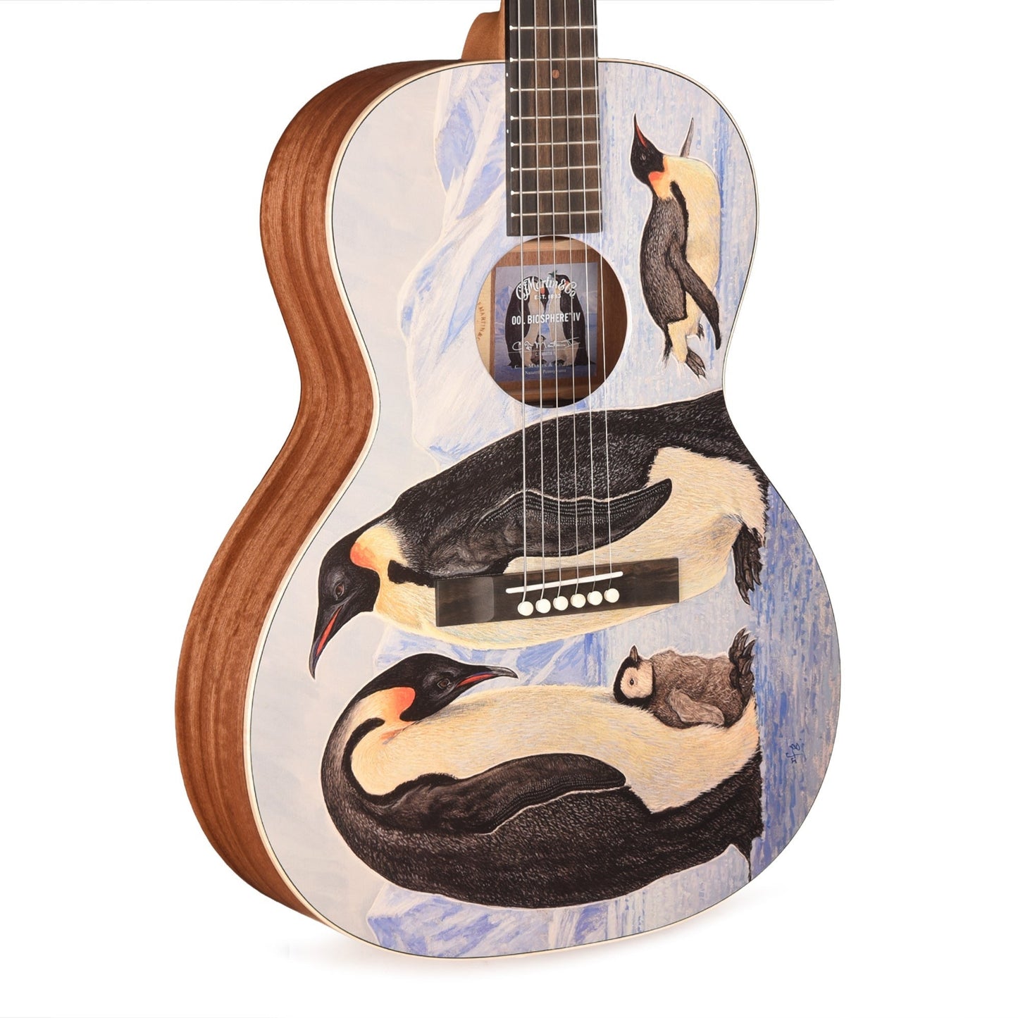 Martin Certified Wood 00L Biosphere IV w/Custom Artwork by Robert Goetzl