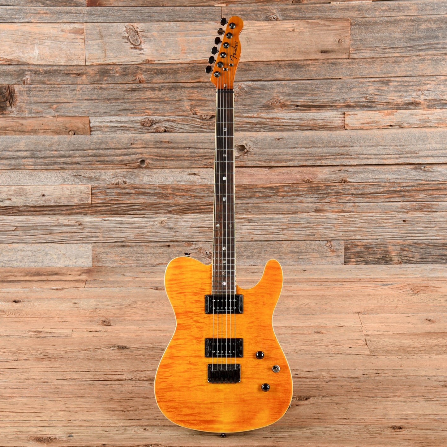 Fender Special Edition Custom Telecaster FMT HH Amber Amber 2023