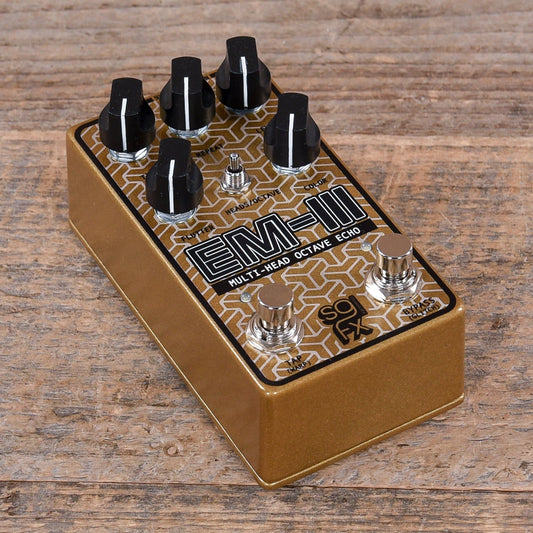 SolidGoldFX EM-III Multi-Head Octave Echo Pedal