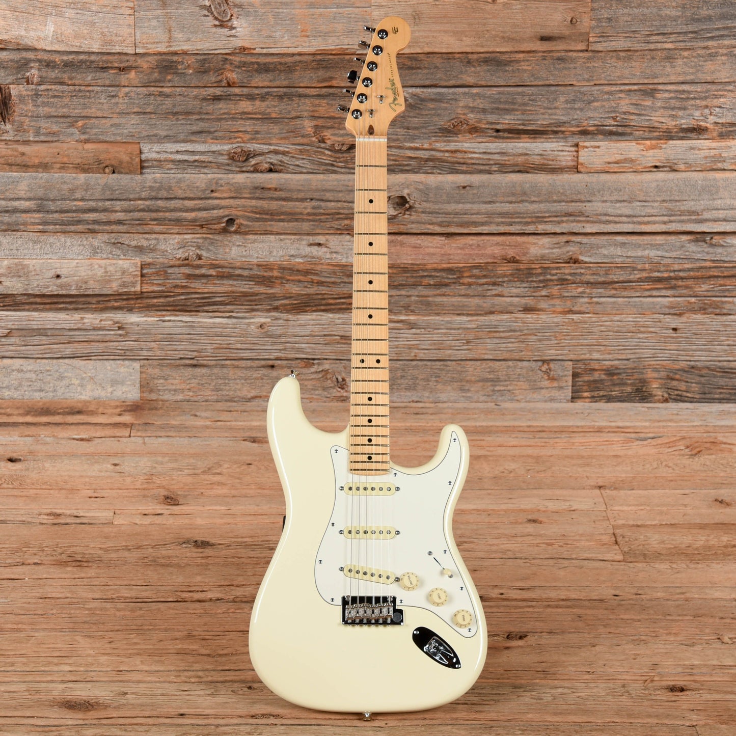 Fender American Standard Stratocaster Olympic White 2015