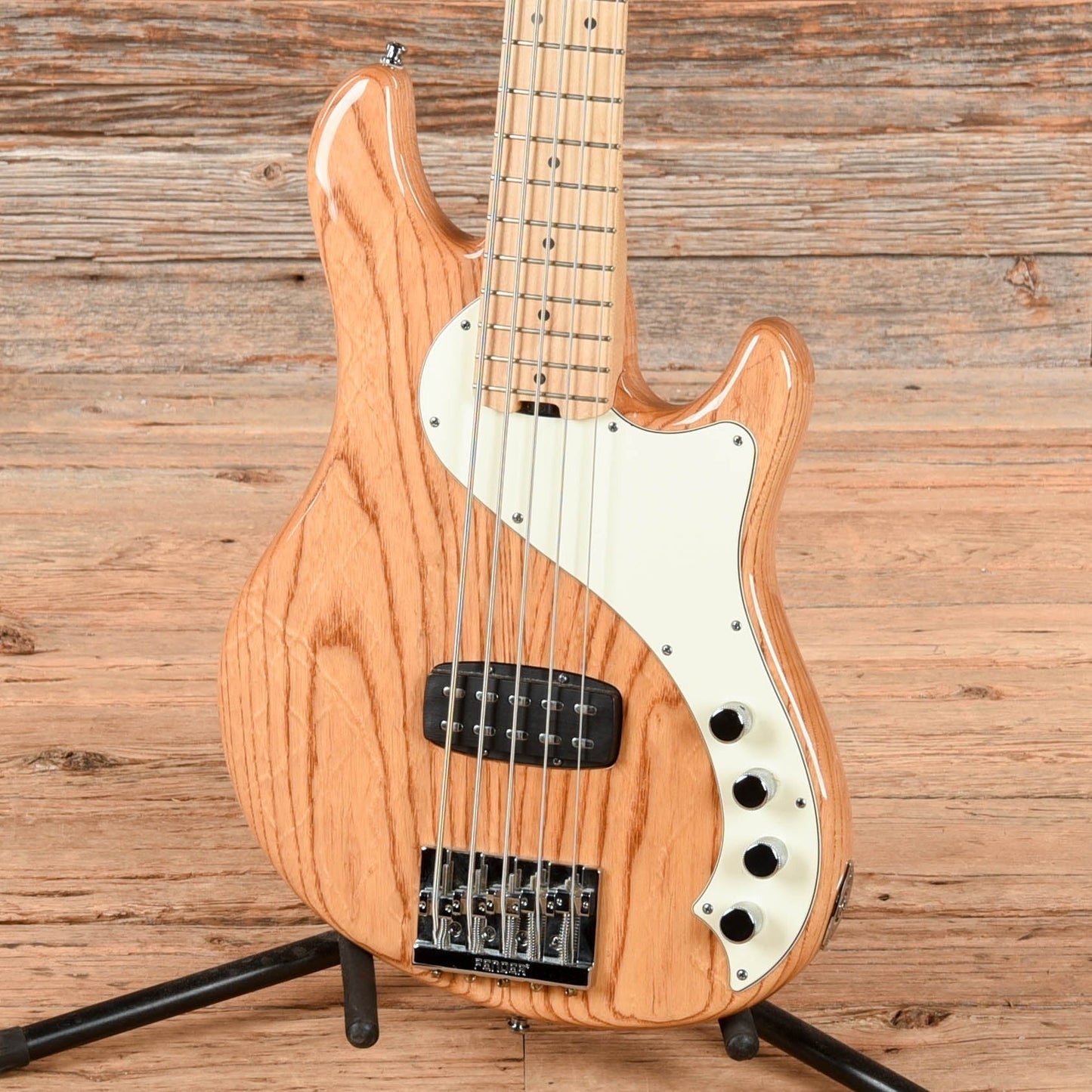 Fender American Deluxe Dimension Bass V Natural 2013