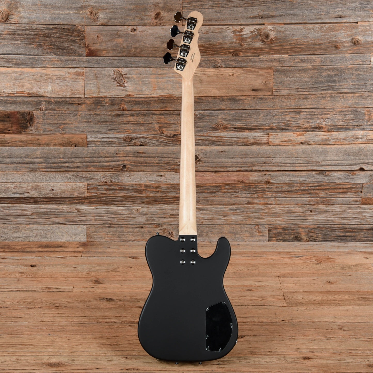 G&L USA ASAT Bass Semi-Hollow Satin Black LEFTY