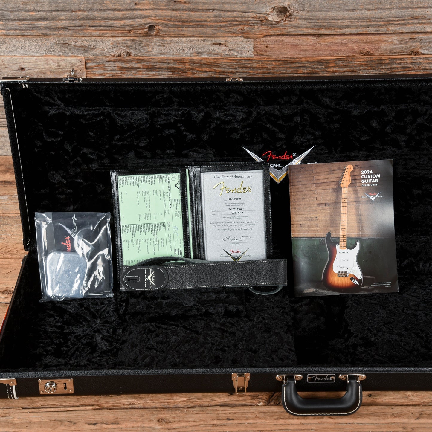 Fender Custom Shop '64 Telecaster Relic Natural Blonde 2024