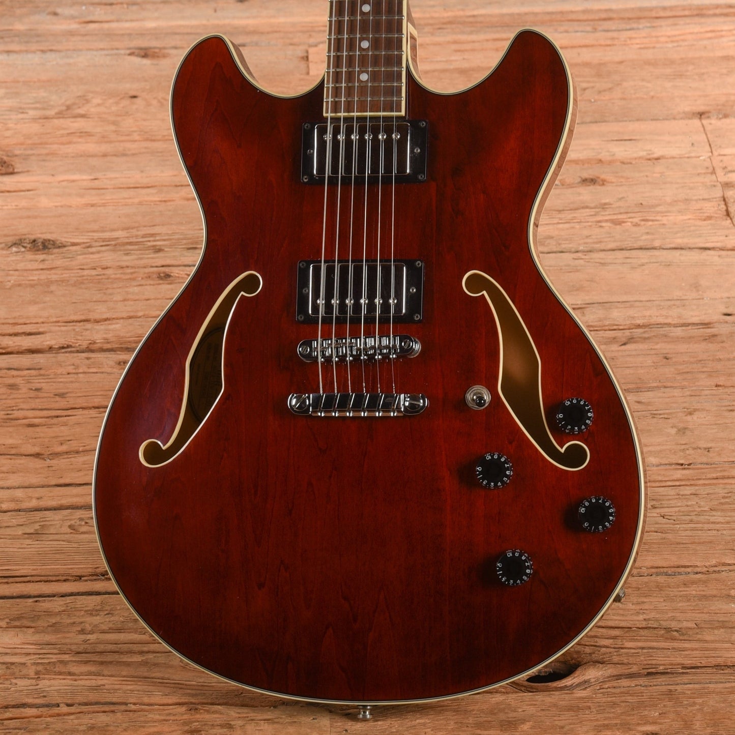 Ibanez AS73 Artcore Transparent Cherry Red 2006
