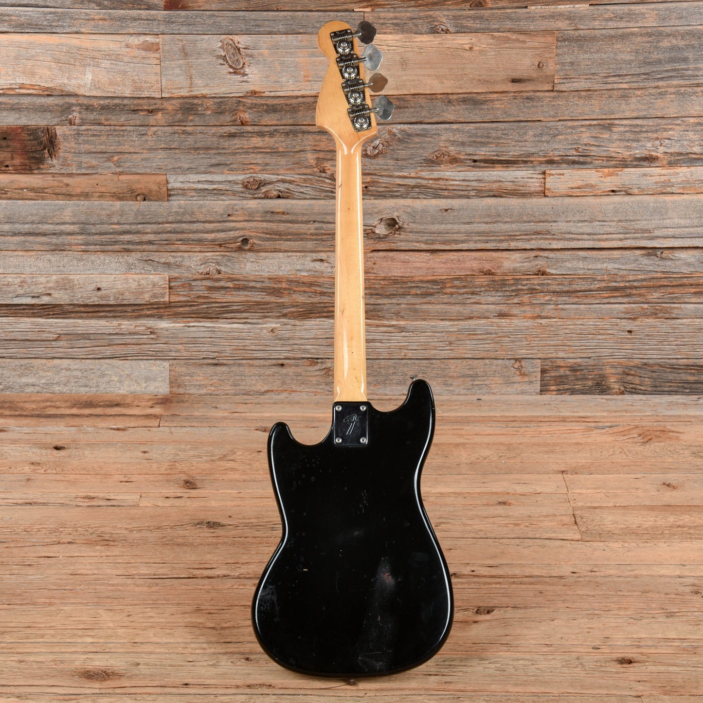 Fender Musicmaster Bass Black 1978