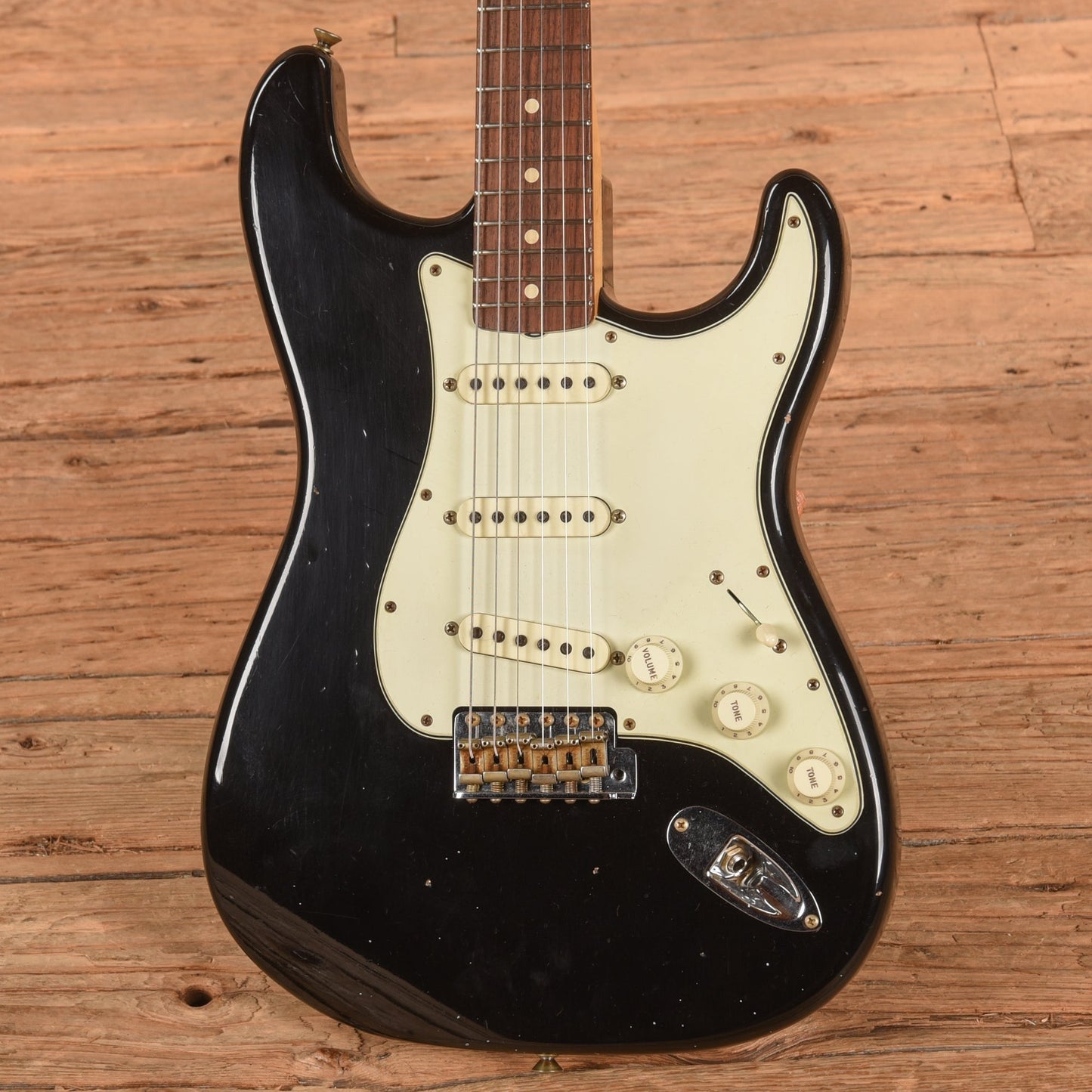 Fender Custom Shop '63 Stratocaster Reissue Journeyman Relic Black 2022
