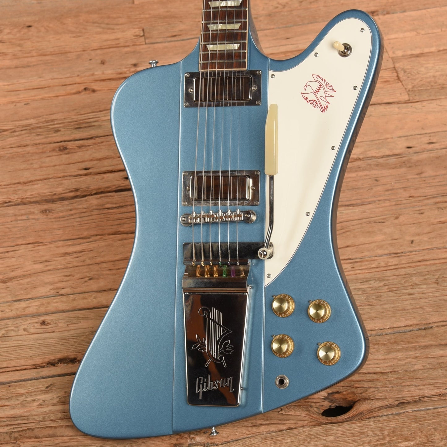 Gibson Firebird V Pelham Blue - Dave Amato of REO Speedwagon