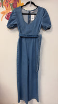 Highway Jeans Denim 26" Inseam Jumpsuit, M