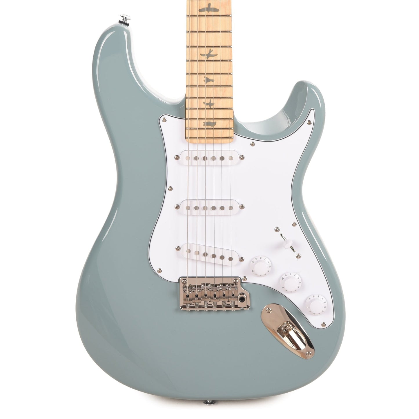 PRS SE Silver Sky Maple Stone Blue
