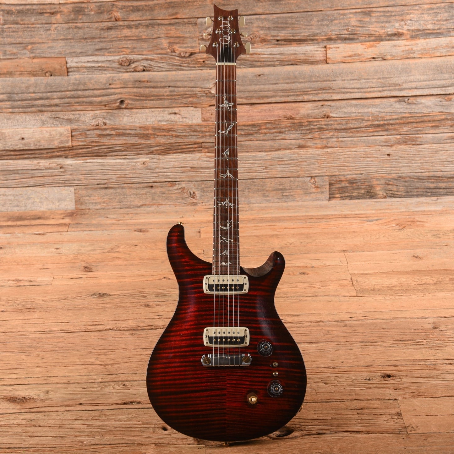 PRS Paul's Guitar 10-Top Fire Red Smokeburst Wrap 2024