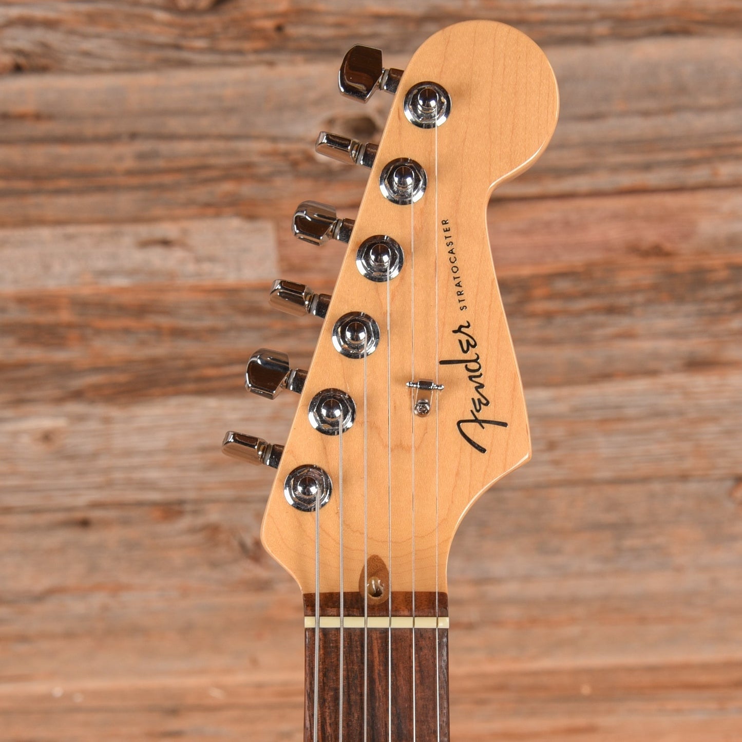 Fender American Deluxe Stratocaster Chrome Silver 2004