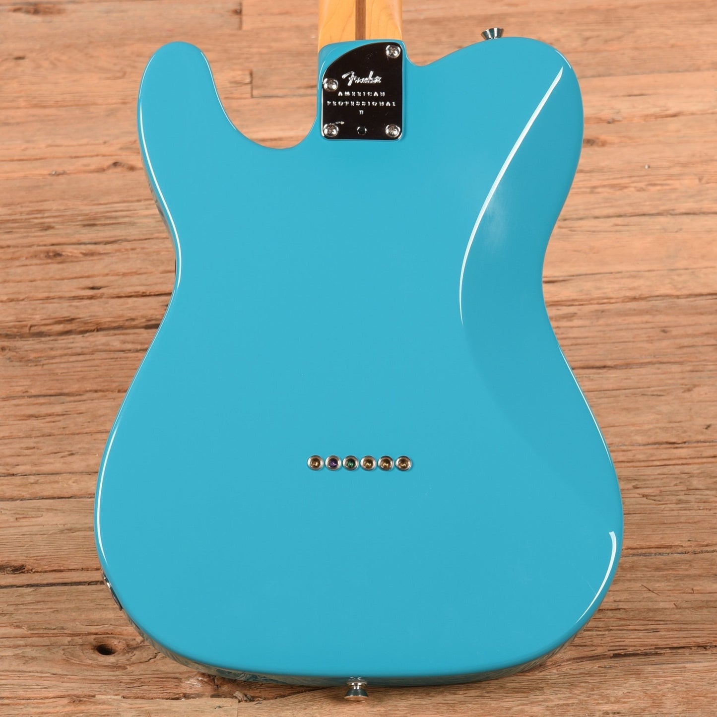 Fender American Professional II Telecaster Deluxe Miami Blue 2023