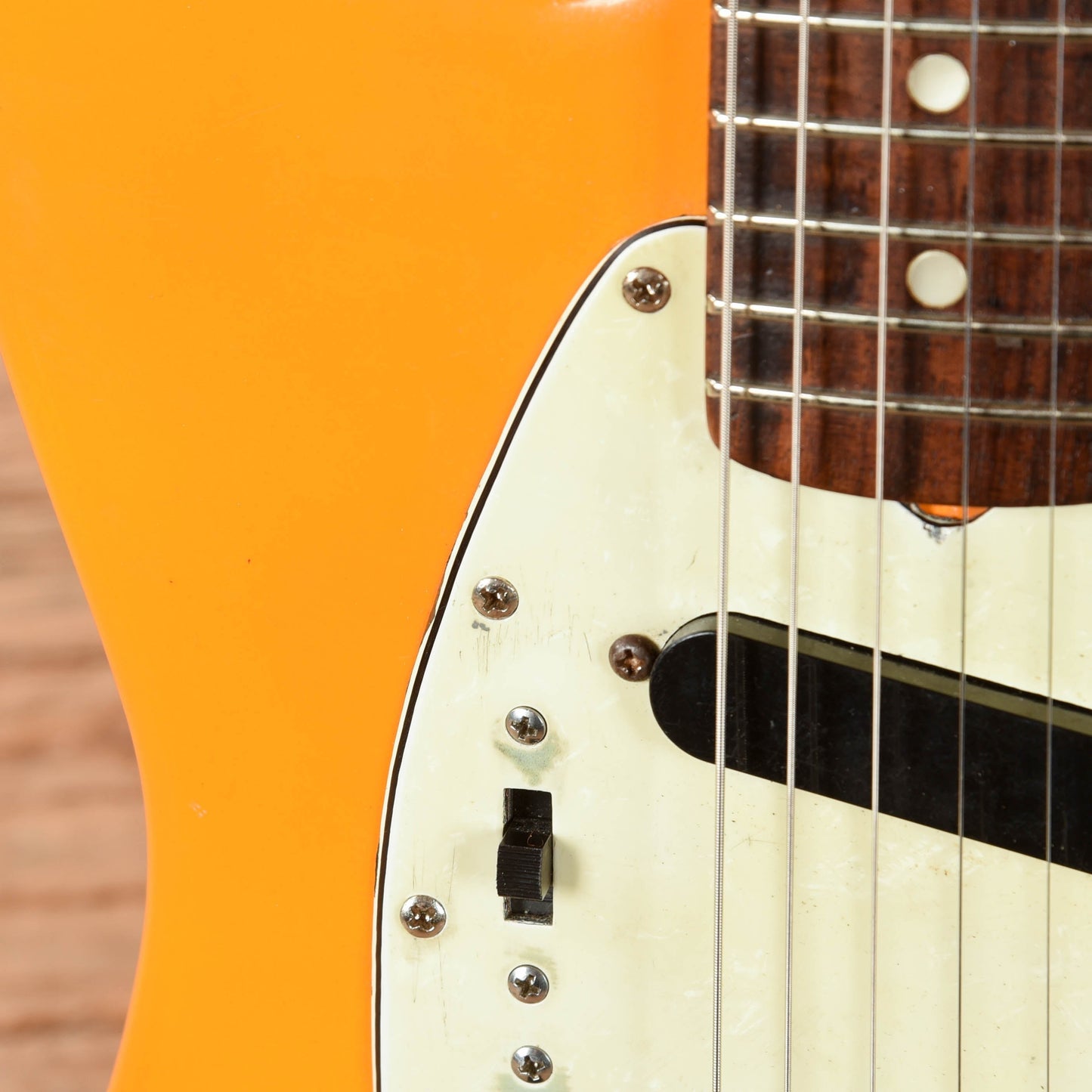 Fender Mustang Competition Orange Refin 1968